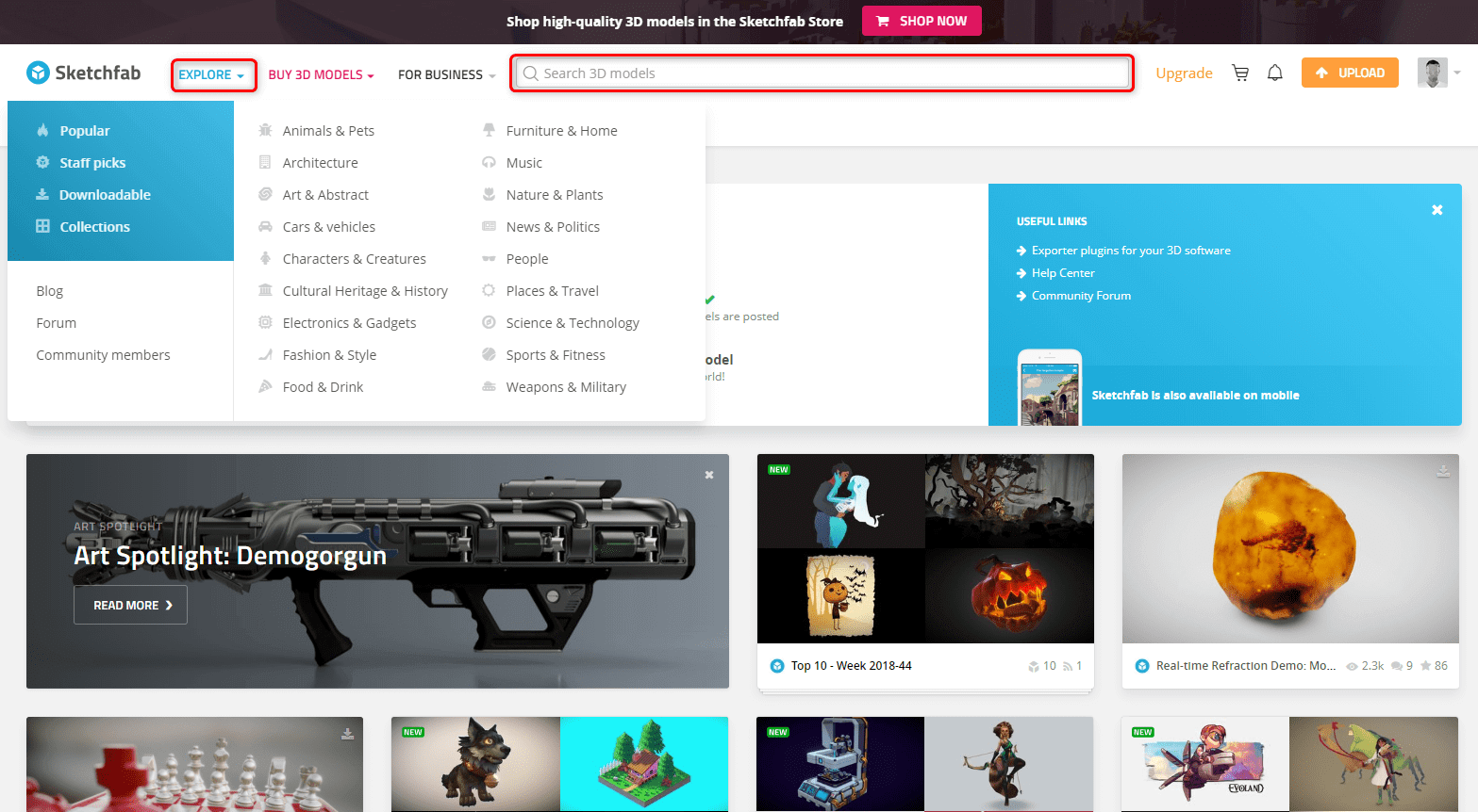 Sketchfab ３dモデルをweb上で見れるサービス アニメキャラやvtuberも とあるvtuber好きの備忘録